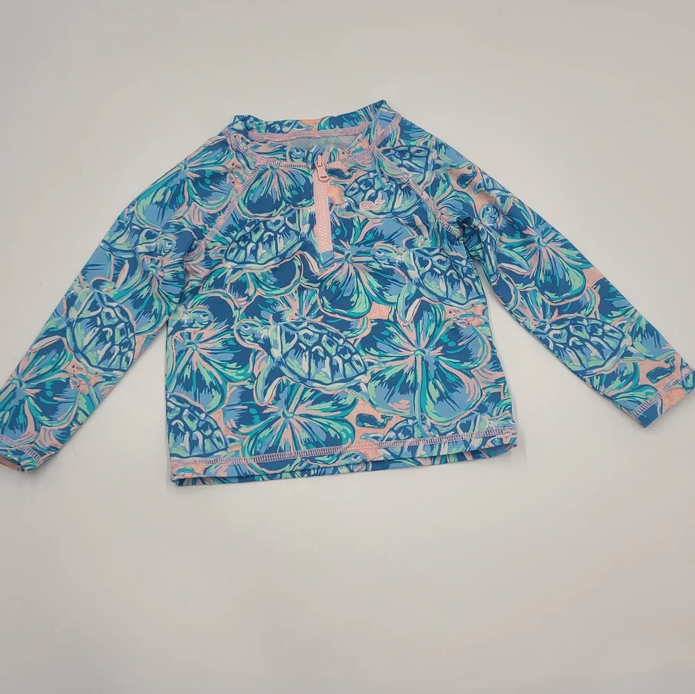 Vineyard Vines baby girl rashguard size 6-12 months